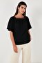 Laced Regular Fit Square Neck Blouse Women's Bluz 5869003 - 4