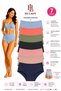 Women's Panties, Women's High Waist Panties, Cotton Soft Fabric, Pack of 7