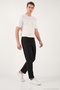 Cotton Regular Fit Normal Waist Trousers Men's Pants Cf26S615307 - 4