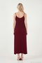 Regular Fit Rope Strap Long Dress Women's Dress 5865732 - 5