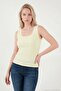Slim Fit Thick Strap Lace Square Neck Wrinkled Tank Top Women's Tank Top 5864979 - 3