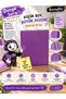 A5 Lilac 4-Ring Binder – Transparent Inner C Pocketed Durable Cover A5 File Organizer - 2