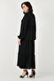Modest Regular Fit High Neck Long Dress Women's Dress 611El545 - 7
