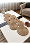 Handmade Natural Jute Rope Tablecloth American Service / Runner / For Special Occasions And Every Home /100x40cm - 2