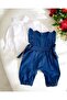 Side Tie Detail Shirt and Bottom Snap Fastener Jumpsuit Set - 2