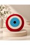 Home Textile Red Evil Eye Throw Pillow - Cushion (1 Piece)