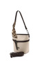 Women's Beige Long Strap Shoulder Bag - 4