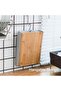 Wooden Cutting Board with Pull-Out Storage Tray,Multi-Function,Anti-Skid & Hangable,Grey - 4