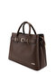 Women's Brown Long Strap Hand and Shoulder Bag - 4