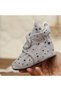 Organic Cotton Baby Booties, Anti-Slip Sole, Cotton Newborn Slippers Home Nursery Shoes - 7