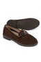 , Women's Genuine Leather Loafers Shoes 161359Z706 Brown - 6