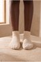 Gemusterte Kinder-Step-Socken Hellbraun - 2