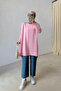 Mira Mercerized Hijab Tunic - Pink - 3