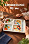 6-Compartment Melamine Children's Plate - Extra Durable Bpa Free Nutrition Plate - Educational Children's Plate - 8