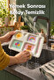 6-Compartment Melamine Children's Plate - Food Plate - Extra Durable Bpa Free Nutrition Plate - Güneş - 6