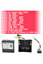 16 Pin to Wiring Harness CANBUS Decoder Box Car Quad to Lock Cable Adapter for Peugeot 2008 3008 308
