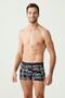 3-Piece Cotton and Lycra Men's Boxers, , Uspa Text Printed Lycra Men's Boxers - 2