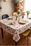 Erasable Oilcloth Tablecloth with Pvc Fiber Base_Party_1187 - 2