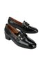 , Women's Genuine Leather Heeled Comfort Shoes 1611050Z32492 Black - 4