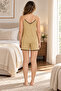 Women's 95% Viscose Shepherd Stitched Shorts Set - 4
