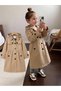 Regenmantel Trenchcoat Für Mädchen - 4