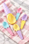 Carnival 9 Piece Ice Cream Set - Ice Cream Bowl Spoon Set - 4