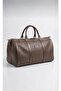 Travel Duffel Bag with Shoulder Strap Hand Luggage Mink Vegan Leather Cabin Size - 3