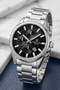 Men's Wristwatch Silver Color Steel Band Dke2049C6