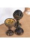 Vintage Style Decorative Bakhoor Burner with Metal Bowl for Oud and Incense - 2