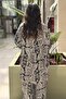 Shawl Patterned Shirt Pants Set - 4