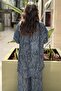 Shawl Patterned Shirt Pants Set - 4