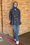 Mosaic Pattern Cotton Jacket - 5