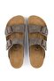 Breezestep Ergonomic Two-Buckle Men's Summer Slippers Gray - 5