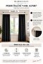 Custom Planting Elite Fabric Black Blackout Light Proof Background Curtain Extraforted Blackout - 4
