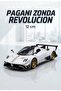 Hobbiez Licensed Pagani Zonda Doors Can Be Opened Model Diecast 1.36 Scale Metal Model Vehicle