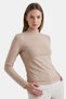 Ten Women's Half Turtleneck Long Sleeve Body/Blouse - 4