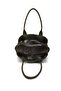 Women's Khaki Suede Long Strap Hand and Shoulder Bag - 6