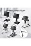 TOMLOV Flexible Arm Digital Microscope Stand, Upgraded Suspension Boom Scissor Arm Stand Heavy Duty - 5