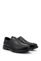 Men's Black Genuine Leather Classic Shoes - 2