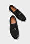 Genuine Leather Suede Men's Loafer Shoes - 2