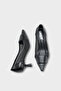 Fidela Mesh Pointed Toe Mid-Heel Women's Shoes - 4