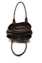 Women's Brown Long Strap Hand and Shoulder Bag - 5
