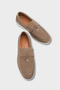 Genuine Leather Suede Men's Loafer Shoes - 2