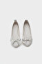 Bliss Women's Genuine Leather Bow-Accented Ballet Flats - 4