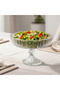 Selen Concept Linea Damla Model Footed Handmade Glass Salad and Fruit Bowl Single - 4