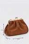 Rosel Clutch Bag - Tan - 4