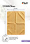 Veilchen Cam Microfiber Cloth High Absorption Powerful Cup Drying Cloth 70X50 cm Yellow - 6