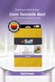 Veilchen Microfiber Glass Cleaning Cloth High Absorbent Cup and Kitchen Drying Cloth 40X40 cm Yellow