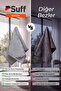 Kamelie Glass Microfiber Cloth Stain-Free Glass and Mirror Cleaning Cloth 40X40 cm Gray - 5