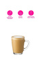 Hestia Glass Mug for 6 Persons 300 ml with Handle (Coffee/Tea Cup) - 5